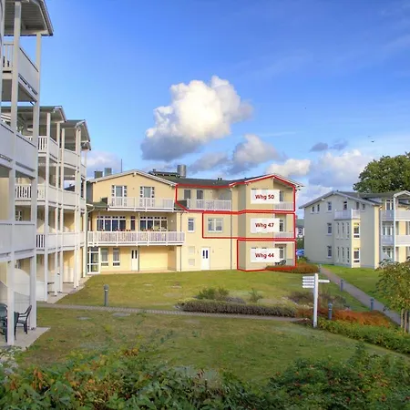 Mit Meerblick Und Balkon, Gratis Nutzung Vom Ahoi Erlebnisbad Und Sauna In Sellin - Meeresblick 50 Апартаменты *