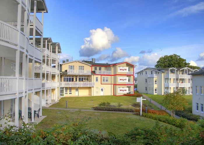 Meeresblickresidenzen Ferienwohnung Nr 50 Mit Sauna- Und Schwimmbadnutzung Im Ahoi Sellin 公寓 *